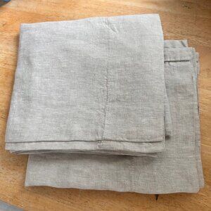 Quince European Linen King Size Pillowcase Set